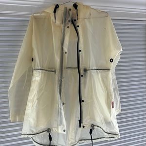 HUNTER raincoat with hoodie Size Small